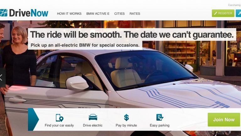 La macchina del car sharing si apre con la carta di credito contactless