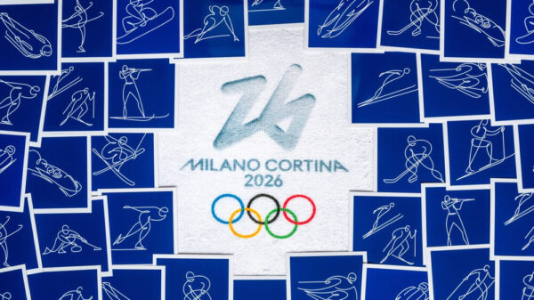 Milan,,Italy,,October,20,,2025:,Milano,Cortina,2026,Winter,Olympics: